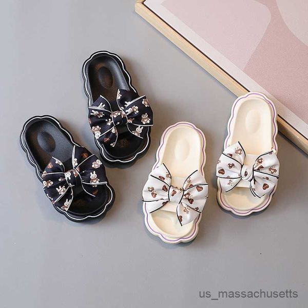 slipper children' summer shoes cute girls slip home slippers r230815, Black;grey
slipper children' summer shoes cute girls slip home slippers r230815, Black;grey