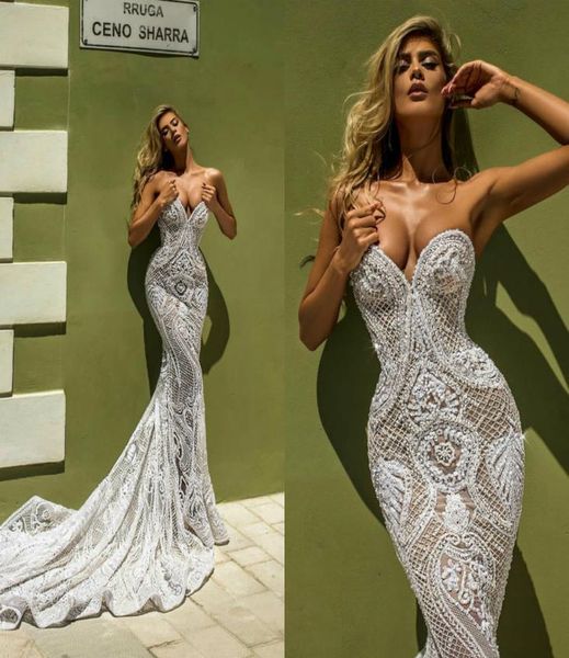 berta 2021 mermaid wedding dresses sweetheart beaded gorgeous bridal gowns nigerian arabic marriage dress robe de mariee9998282, White
berta 2021 mermaid wedding dresses sweetheart beaded gorgeous bridal gowns nigerian arabic marriage dress robe de mariee9998282, White