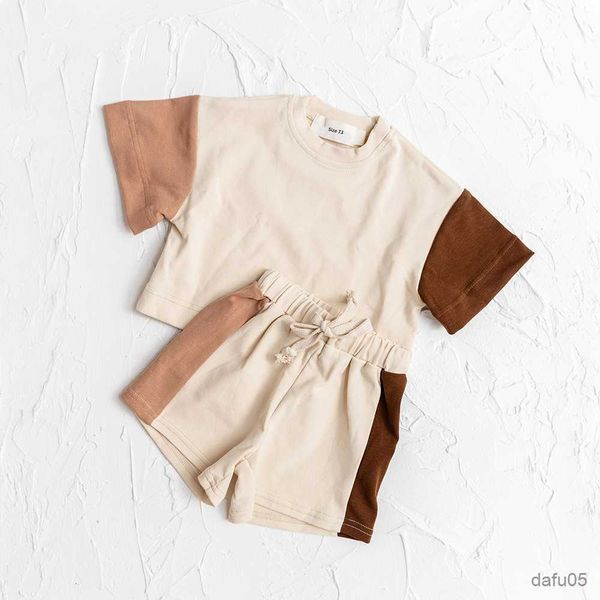 clothing sets 2023 summer toddler girls cotton short sleeve shorts set baby boys shortsleeve tee outfits sets kids stitching color clothes r, White
clothing sets 2023 summer toddler girls cotton short sleeve shorts set baby boys shortsleeve tee outfits sets kids stitching color clothes r, White
