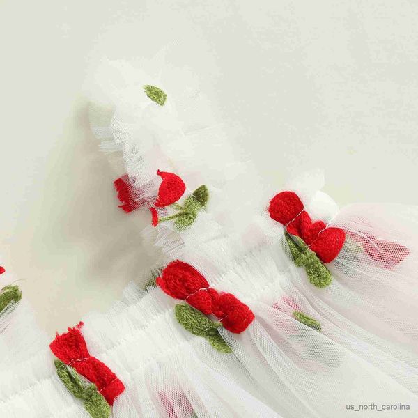girl's dresses kids girls princess dress daisy/fruit embroidery sleeveless sling dress summer casual mesh tulle fluffy dress r230815, Red;yellow
girl's dresses kids girls princess dress daisy/fruit embroidery sleeveless sling dress summer casual mesh tulle fluffy dress r230815, Red;yellow