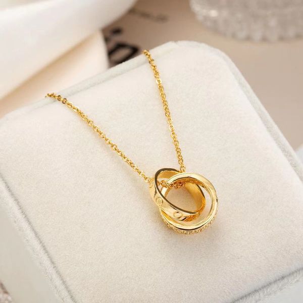 designer luxury necklace designers jewelry gold silver double ring christmas gift jeweler mens woman diamond love pendant necklaces have nec
designer luxury necklace designers jewelry gold silver double ring christmas gift jeweler mens woman diamond love pendant necklaces have nec