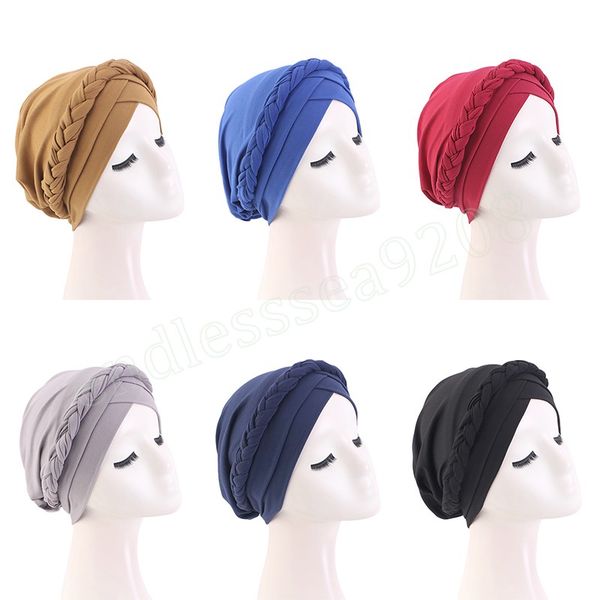 braided turban hat women forehead cross inner hijab islamic head wrap muslim headscarf chemo headwrap beanies turbantes, Blue;gray
braided turban hat women forehead cross inner hijab islamic head wrap muslim headscarf chemo headwrap beanies turbantes, Blue;gray