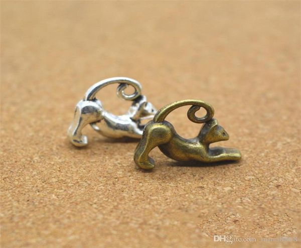 whole 100pcs antique silver bronze color alloy cat charm pendant diy necklace leopard charms for jewelry making accessories fi4030247, Bronze;silver
whole 100pcs antique silver bronze color alloy cat charm pendant diy necklace leopard charms for jewelry making accessories fi4030247, Bronze;silver