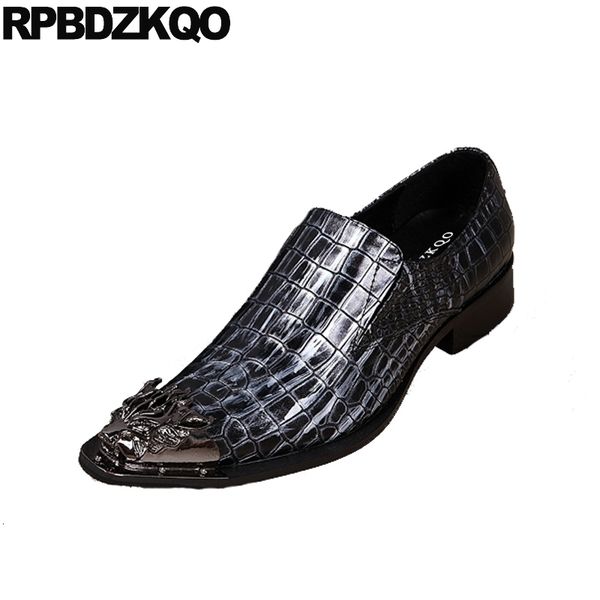 dress shoes nice alligator men with metal tips chic high heel oxfords toe snakeskin 11 party plus size snake skin 230814, Black
dress shoes nice alligator men with metal tips chic high heel oxfords toe snakeskin 11 party plus size snake skin 230814, Black