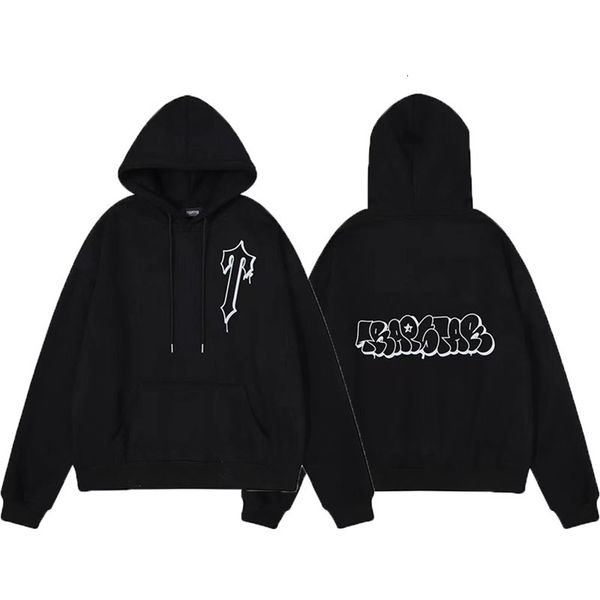 men s hoodies sweatshirts trapstar london print cotton spring autumn hoodie d230814, Black
men s hoodies sweatshirts trapstar london print cotton spring autumn hoodie d230814, Black
