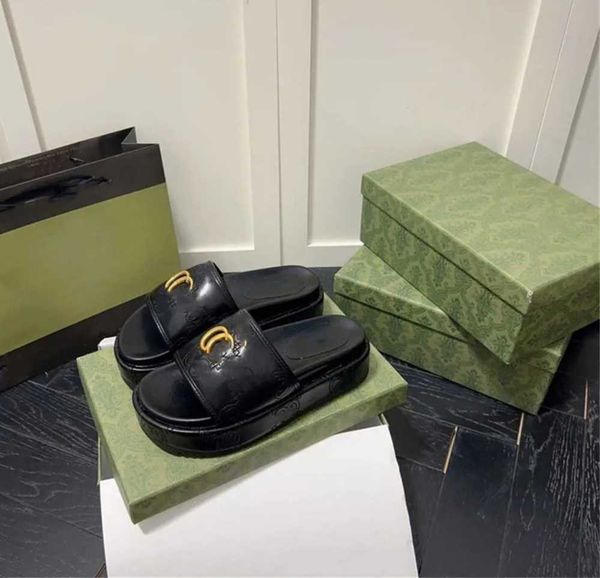 slippers designer luxury brand leather platform slippers sandals quilted thick bottom women slippers fashion summer shoes slider beach slipp, Black
slippers designer luxury brand leather platform slippers sandals quilted thick bottom women slippers fashion summer shoes slider beach slipp, Black