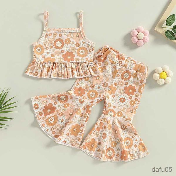 clothing sets 0-4years toddler girls 2pcs summer outfit sets sleeveless backless vest floral flared pants r230815, White
clothing sets 0-4years toddler girls 2pcs summer outfit sets sleeveless backless vest floral flared pants r230815, White