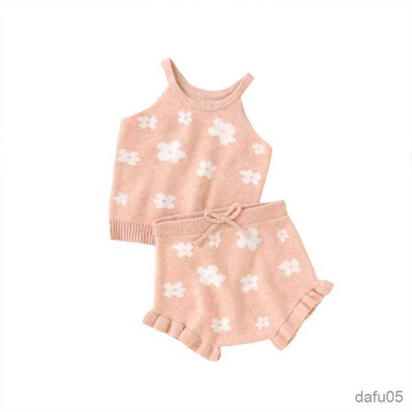 clothing sets toddler girls summer outfit sets sleeveless knit vest floral drawstring shorts r230815, White
clothing sets toddler girls summer outfit sets sleeveless knit vest floral drawstring shorts r230815, White