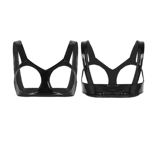 women erotic open cups bra lingerie wetlook faux leather fetish cut exposed breast underwear vest tank crop bras sets7977356, Red;black
women erotic open cups bra lingerie wetlook faux leather fetish cut exposed breast underwear vest tank crop bras sets7977356, Red;black