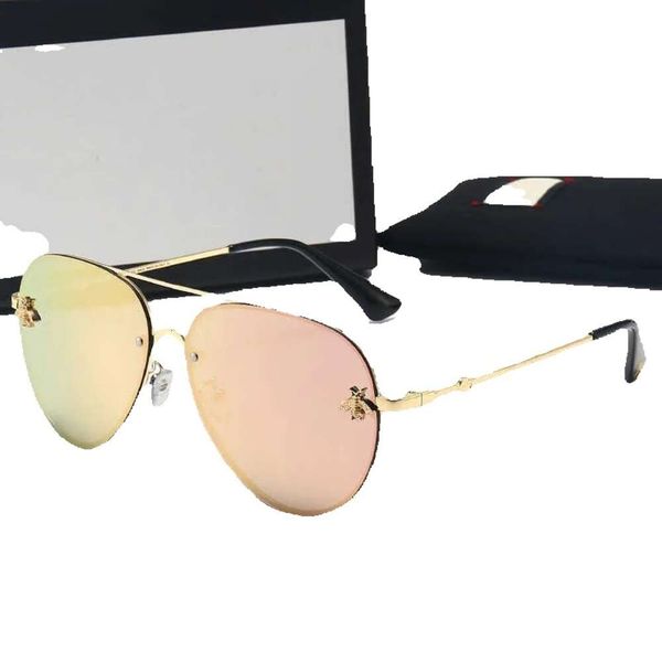 sunglasses 2022 designer sunglasses little bee new metal large frame retro men and women high-end glasses uv400, White;black
sunglasses 2022 designer sunglasses little bee new metal large frame retro men and women high-end glasses uv400, White;black