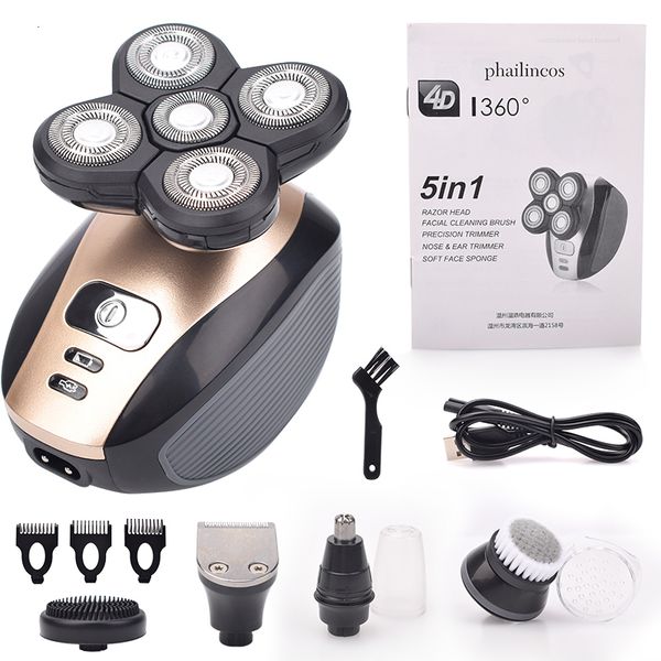 electric shavers 5 in 1 4d men's rechargeable bald head electric shaver 5 floating heads beard nose ear hair trimmer razor clipper brus
electric shavers 5 in 1 4d men's rechargeable bald head electric shaver 5 floating heads beard nose ear hair trimmer razor clipper brus