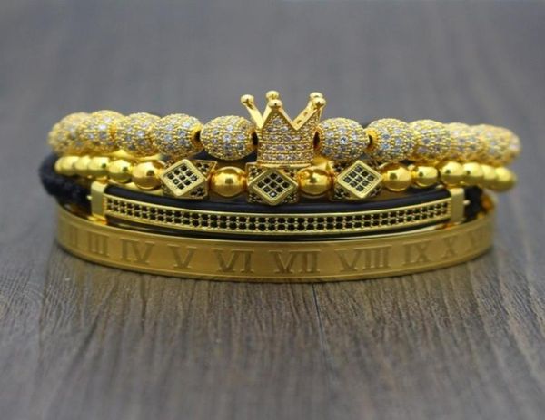 bracelet men roman numerals titanium steel bracelet four piecesset couples crown luxury jewelry6956503, Golden;silver
bracelet men roman numerals titanium steel bracelet four piecesset couples crown luxury jewelry6956503, Golden;silver