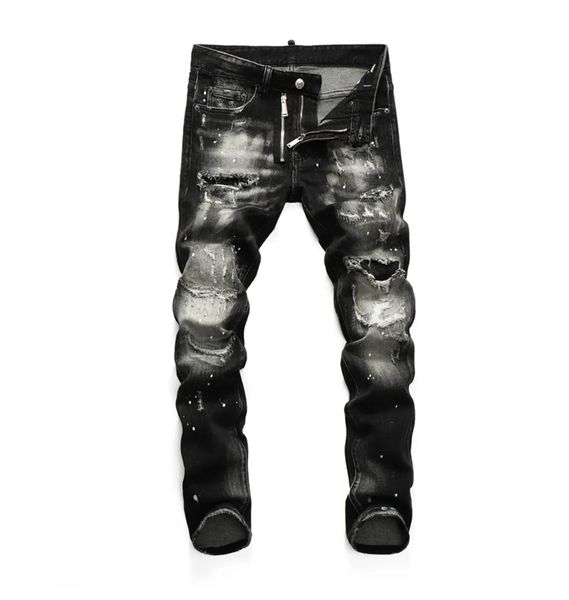 23ss mens designer jeans fashion distressed ripped biker slim fit motorcycle denim for men s fashion jean mans pants pour hommes 10, Blue
23ss mens designer jeans fashion distressed ripped biker slim fit motorcycle denim for men s fashion jean mans pants pour hommes 10, Blue