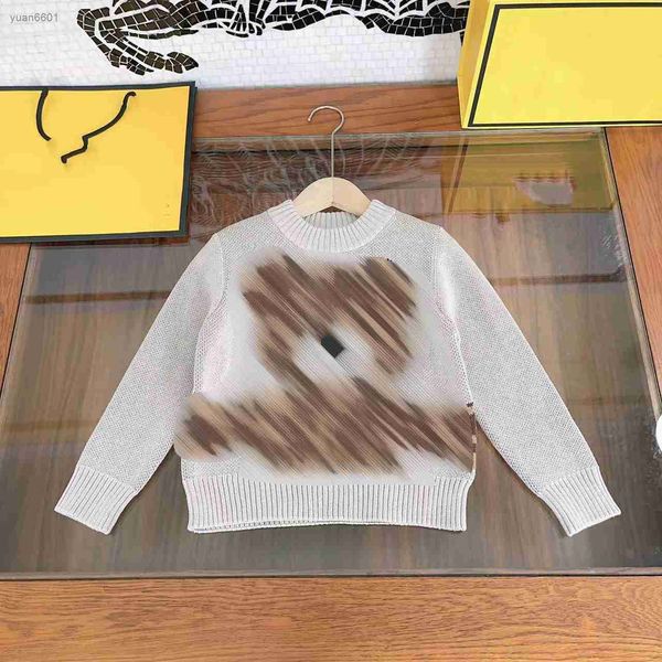 luxury designer baby pullover kids front and rear doll animal jacquard sweater size 100-160 cm long sleeved child knitwear aug08, Blue
luxury designer baby pullover kids front and rear doll animal jacquard sweater size 100-160 cm long sleeved child knitwear aug08, Blue