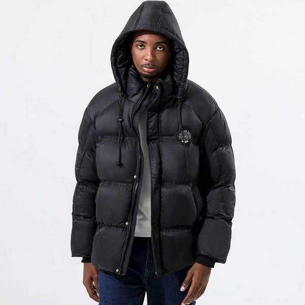 down cotton jacket outdoor bread jacket men's padded and thickened oversized cotton jacket, Black
down cotton jacket outdoor bread jacket men's padded and thickened oversized cotton jacket, Black