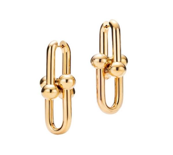 stainless steel stud earring no stone hardwear brand design chain link earrings for women wedding party jewelry318r2294854, Golden;silver
stainless steel stud earring no stone hardwear brand design chain link earrings for women wedding party jewelry318r2294854, Golden;silver