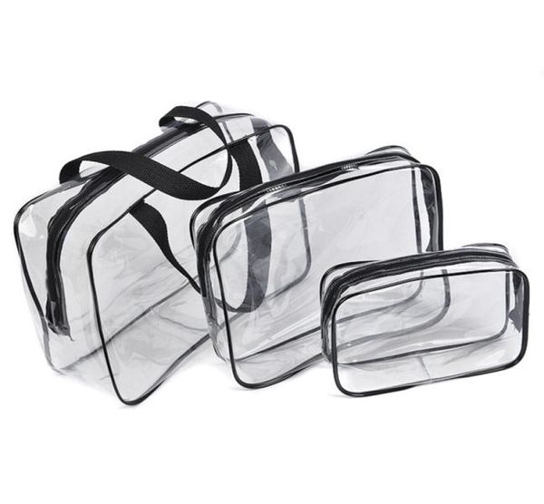 crystal clear waterproof cosmetic bag travel toiletry bag set with zipper pvc makeup pouch handle straps for women men organizer c4337209
crystal clear waterproof cosmetic bag travel toiletry bag set with zipper pvc makeup pouch handle straps for women men organizer c4337209