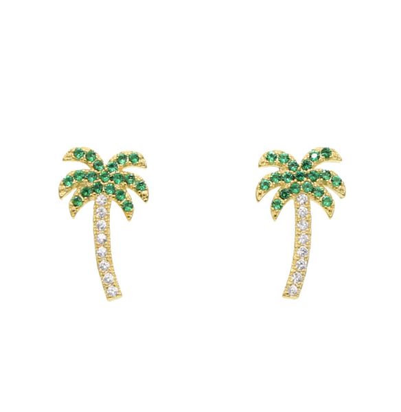 summer holiday style palm tree zircon stud earrings green coconut tree earrings for women paved mini clear cz charm jewelry gift9732105, Golden;silver
summer holiday style palm tree zircon stud earrings green coconut tree earrings for women paved mini clear cz charm jewelry gift9732105, Golden;silver