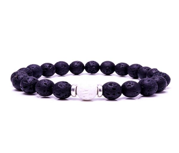 8mm natural stone black lava rock white bracelet essential oil perfume diffuser bracelet1559350
8mm natural stone black lava rock white bracelet essential oil perfume diffuser bracelet1559350
