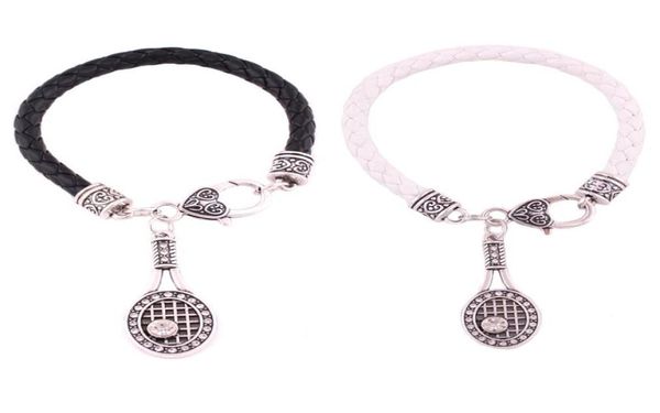 infinity love crystal tennis racket with ball charm pendent bracelets christmas gifts women fashion black white leather bracelets 2829257, Golden;silver
infinity love crystal tennis racket with ball charm pendent bracelets christmas gifts women fashion black white leather bracelets 2829257, Golden;silver