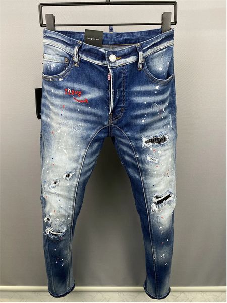 jeans mens designer jeans for mens pants man white black rock revival jeans biker pants man pant broken hole embroidery hip hop denim pants, Blue
jeans mens designer jeans for mens pants man white black rock revival jeans biker pants man pant broken hole embroidery hip hop denim pants, Blue