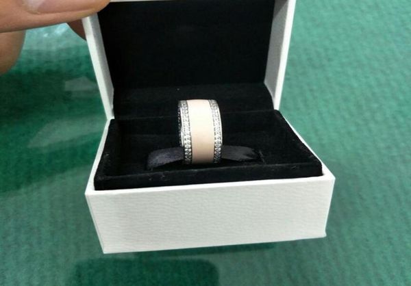new authentic 925 silver pink enamel women wedding ring set original box for p rings girls gift jewelry3745514, Slivery;golden
new authentic 925 silver pink enamel women wedding ring set original box for p rings girls gift jewelry3745514, Slivery;golden