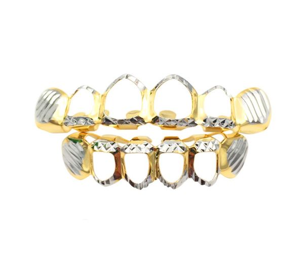 new gold silver hollow open dlampnd cut 6 tooth bottom grills teeth caps tooth hiphop grillz set party jewelry7999788, Black
new gold silver hollow open dlampnd cut 6 tooth bottom grills teeth caps tooth hiphop grillz set party jewelry7999788, Black