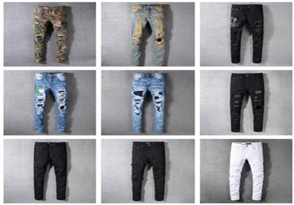 mens jeans classic hip hop pants distressed ripped biker jean slim fit motorcycle denim jeans1860023, Blue
mens jeans classic hip hop pants distressed ripped biker jean slim fit motorcycle denim jeans1860023, Blue