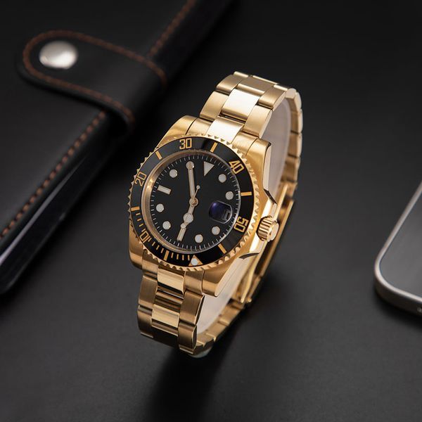 mens watch luxury designer watches reloj 41mm black dial automatic mechanical ceramic fashion classic stainless steel waterproof luminous sa, Slivery;golden
mens watch luxury designer watches reloj 41mm black dial automatic mechanical ceramic fashion classic stainless steel waterproof luminous sa, Slivery;golden