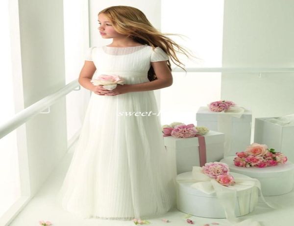 lovely wedding flower girl dresses a line bateau with short sleeves tulle custom made little baby kids communion dress8283544, White;blue
lovely wedding flower girl dresses a line bateau with short sleeves tulle custom made little baby kids communion dress8283544, White;blue