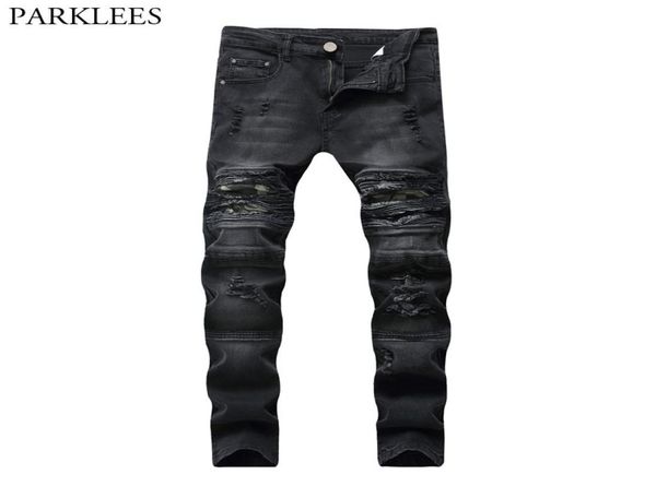 black skinny ripped biker jeans men 2020 casual wash cotton slim fit hole destroyed jeans pants mens hip hop damage homme2216757, Blue
black skinny ripped biker jeans men 2020 casual wash cotton slim fit hole destroyed jeans pants mens hip hop damage homme2216757, Blue