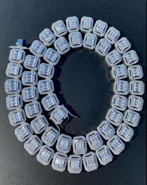 9mm real iced baguette tennis chain necklace 14k white gold plated men women diamond choker hip hop jewelry gifts7742966, Black
9mm real iced baguette tennis chain necklace 14k white gold plated men women diamond choker hip hop jewelry gifts7742966, Black