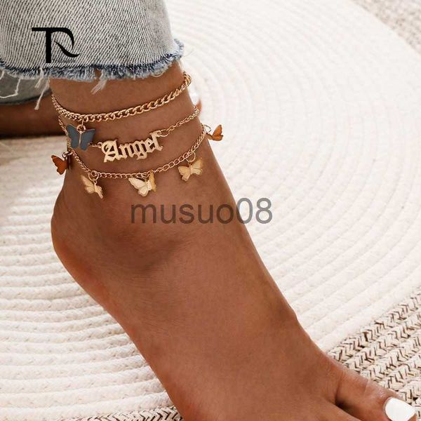 anklets trafagala butterfly bohemia chain anklet belet jewelry for women 2022 trend summer bead brelet on leg foot boho charm j230815, Red;blue
anklets trafagala butterfly bohemia chain anklet belet jewelry for women 2022 trend summer bead brelet on leg foot boho charm j230815, Red;blue