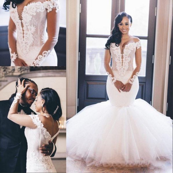 african mermaid arabic plus size wedding dresses long sleeves off the shoulder elegant bridal dresses3560396, White
african mermaid arabic plus size wedding dresses long sleeves off the shoulder elegant bridal dresses3560396, White