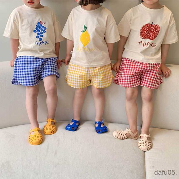 clothing sets kids sets summer baby girls cotton printing suits lattice shorts boys girls casual breathable set fashion children clothing r, White
clothing sets kids sets summer baby girls cotton printing suits lattice shorts boys girls casual breathable set fashion children clothing r, White