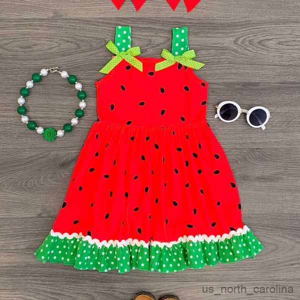 girl's dresses baby girls summer dress princess watermelon printed dot sleeveless patchwork dress with bow kid clothing r230815, Red;yellow
girl's dresses baby girls summer dress princess watermelon printed dot sleeveless patchwork dress with bow kid clothing r230815, Red;yellow