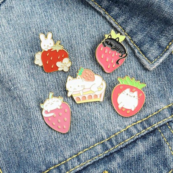 pink color rabbit strawberry enamel brooches pin for women fashion dress coat shirt demin metal funny brooch pins badges promotion9932416, Gray
pink color rabbit strawberry enamel brooches pin for women fashion dress coat shirt demin metal funny brooch pins badges promotion9932416, Gray