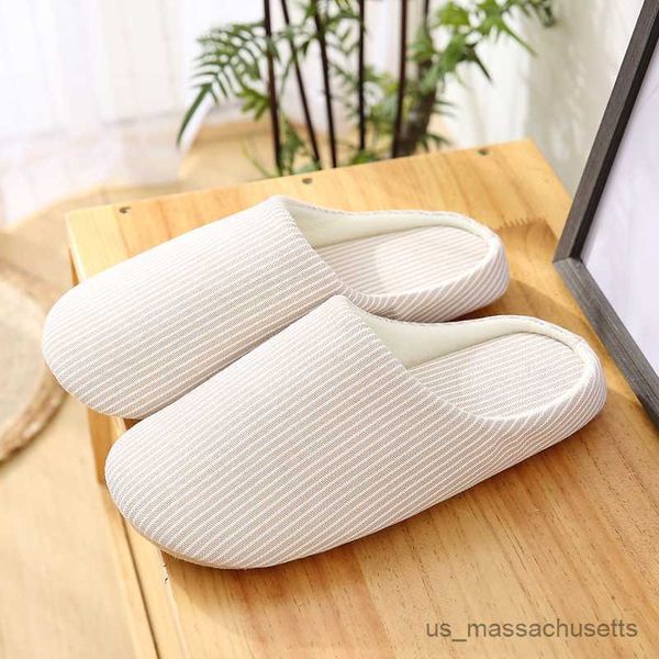 slipper machine washable soft sole home wood floor silent indoor slippers cotton slippers home r230815, Black;grey
slipper machine washable soft sole home wood floor silent indoor slippers cotton slippers home r230815, Black;grey