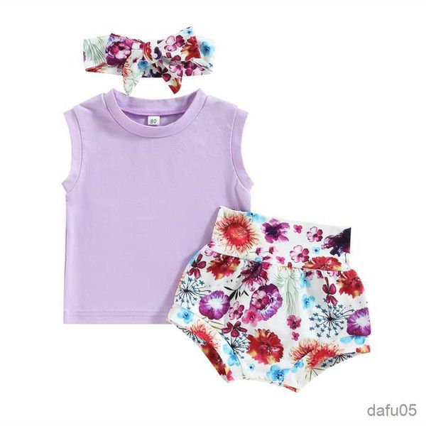 clothing sets baby girl summer clothes suits solid color sleeveless crew neck tank floral print shorts headband 3pcs clothing r230815, White
clothing sets baby girl summer clothes suits solid color sleeveless crew neck tank floral print shorts headband 3pcs clothing r230815, White