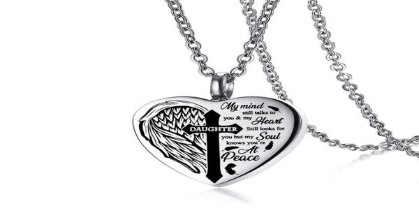 gothic cross stainless steel urn necklace angel wing heart box keepsake pendant memorial jewelry for human or pet6152200, Silver
gothic cross stainless steel urn necklace angel wing heart box keepsake pendant memorial jewelry for human or pet6152200, Silver