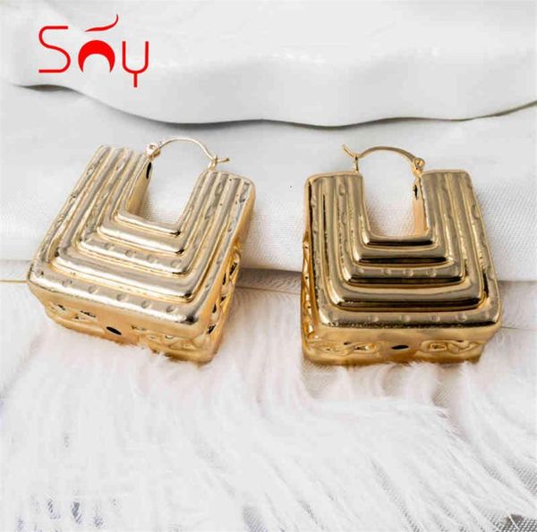 earring sunny jewelry fashion earrings copper african nigeria large style hoop for women classic party wedding241l6838048, Golden
earring sunny jewelry fashion earrings copper african nigeria large style hoop for women classic party wedding241l6838048, Golden