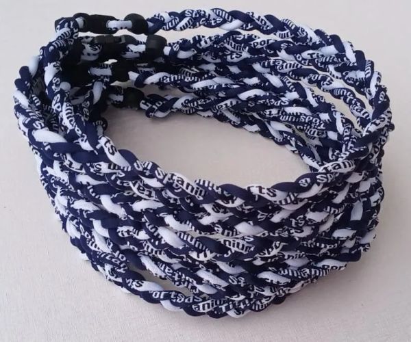 titanium sport accessories new 200pcs triple twists single ropes necklace baseball tornado bracelets weaves necklaces for kidszz
titanium sport accessories new 200pcs triple twists single ropes necklace baseball tornado bracelets weaves necklaces for kidszz