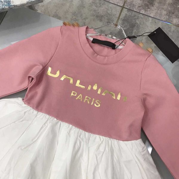 23ss designer girls dress stamped letter printing baby clothes size 100-150 cm fashion round neck dress long sleeved pleated skirt july27, Red;yellow
23ss designer girls dress stamped letter printing baby clothes size 100-150 cm fashion round neck dress long sleeved pleated skirt july27, Red;yellow