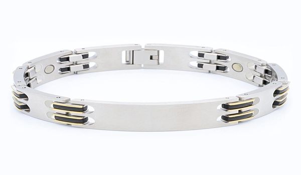 stainless steel men039s jewelry ecofriendly health bracelet vacuum ion plated ip gold color bracelet black silicone bangle8350898
stainless steel men039s jewelry ecofriendly health bracelet vacuum ion plated ip gold color bracelet black silicone bangle8350898