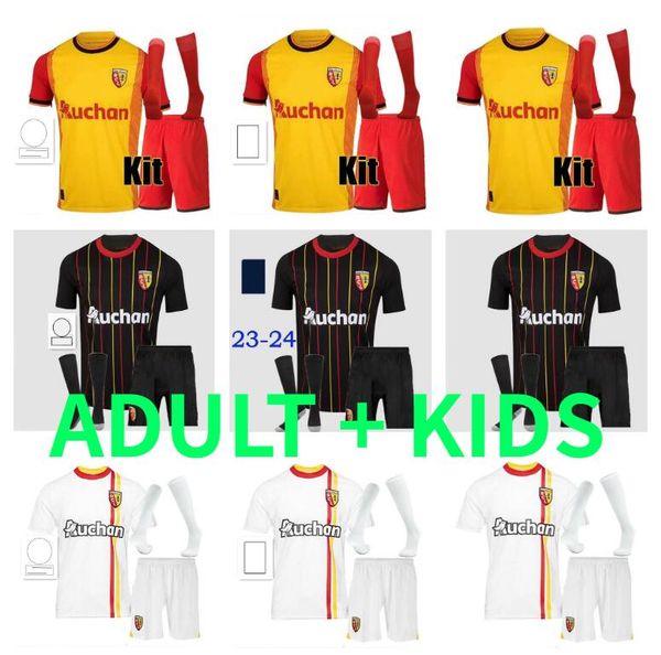 23 24 maillot lens rc soccer jerseys ganago gradit fortes cahuzac perez 2023 2024 lens mauricio kakuta equipment jersey kids kit socks full, Black;yellow
23 24 maillot lens rc soccer jerseys ganago gradit fortes cahuzac perez 2023 2024 lens mauricio kakuta equipment jersey kids kit socks full, Black;yellow