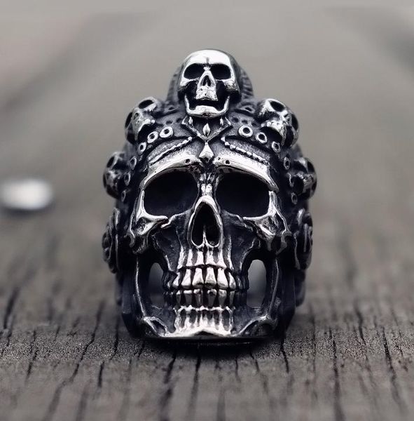 cool santa muerte death skull ring unique mens stainless steel rings punk rock biker jewelry gift for him6979058, Silver
cool santa muerte death skull ring unique mens stainless steel rings punk rock biker jewelry gift for him6979058, Silver