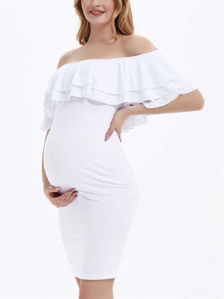maternity dresses white for pshoot summer off shoulder ruffles bodysuit for pregnant women
maternity dresses white for pshoot summer off shoulder ruffles bodysuit for pregnant women