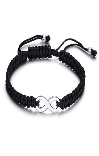 infinity lovers friendship bracelets for women man jewelry black handmade braided stretched rope chain bracelets9275725, Golden;silver
infinity lovers friendship bracelets for women man jewelry black handmade braided stretched rope chain bracelets9275725, Golden;silver
