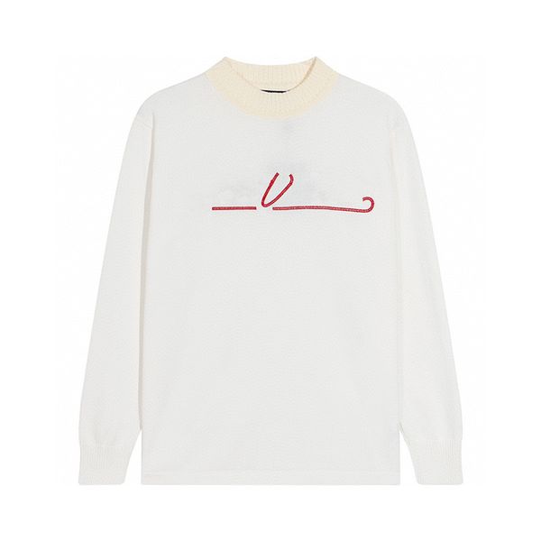 men designer sweater fashion round neck printed embroidered knitted woolen sweater jacquard designer hoodier casual loose fit white women sw, White;black
men designer sweater fashion round neck printed embroidered knitted woolen sweater jacquard designer hoodier casual loose fit white women sw, White;black
