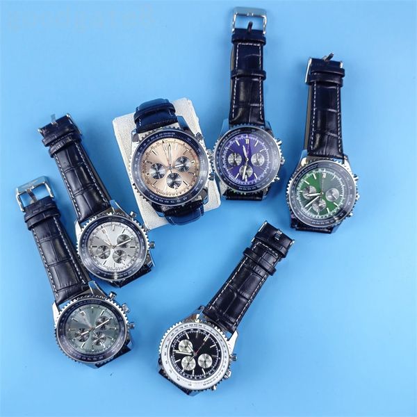 50mm designer watch for woman reloj men all dials work automatic navitimer high end watches bussiness style full function fashion watch vint, Slivery;brown
50mm designer watch for woman reloj men all dials work automatic navitimer high end watches bussiness style full function fashion watch vint, Slivery;brown